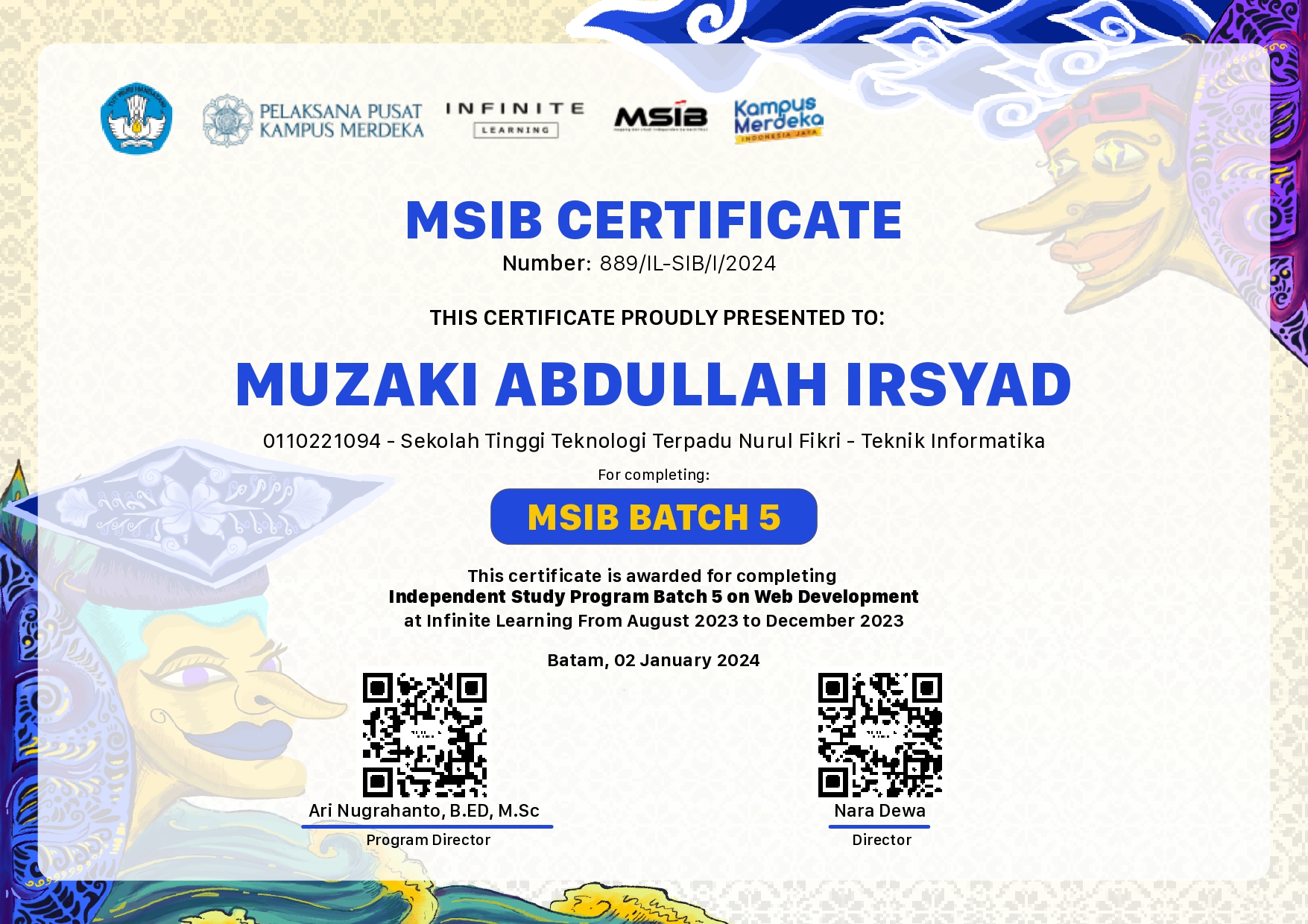 Sertifikat MSIB Batch 5 Page 1